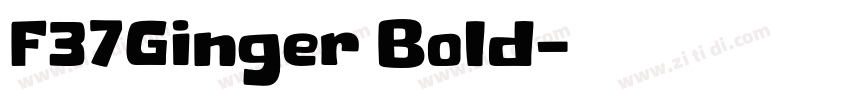 F37Ginger Bold字体转换